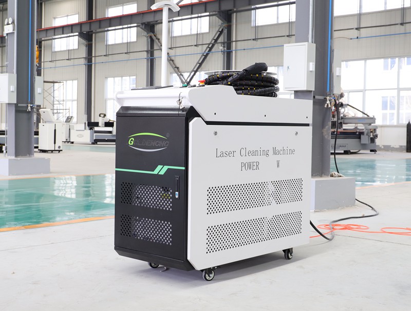 Máquina de derrote del láser -1000W Láser de limpieza de óxido